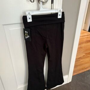 Art Class Kids Black Flared Leggings